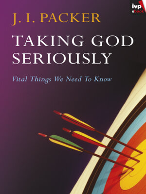 cover image of taking god seriously
